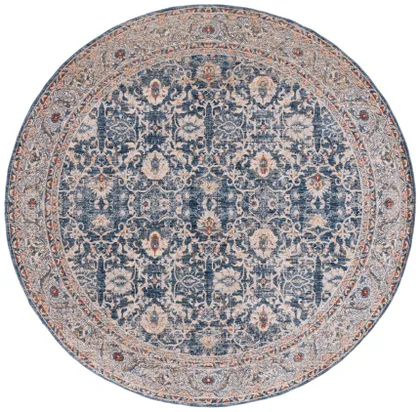 Lauren Ralph Lauren Collection Warwick Rug, Navy, 6'7" Round