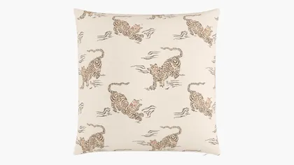 Throw Pillow 22", Canvas Tigresse, 22" x 22"