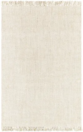 Chunky Naturals Beige Indoor 7'6" x 10'6" Handmade Rug