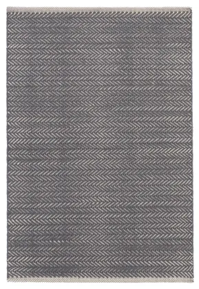 Herringbone Shale Handwoven Cotton Rug