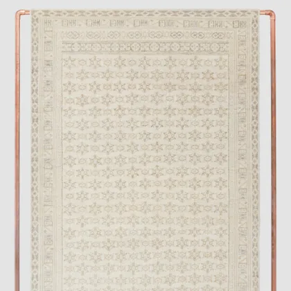 The Citizenry Lahar Hand-Knotted Area Rug | 8' x 10' | Ecru