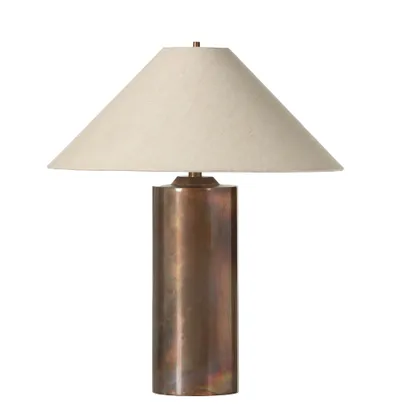 Seaton Table Lamp-Iridescent Acid Wash