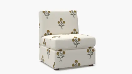 Grande Slipper Chair, Marigold Delphine