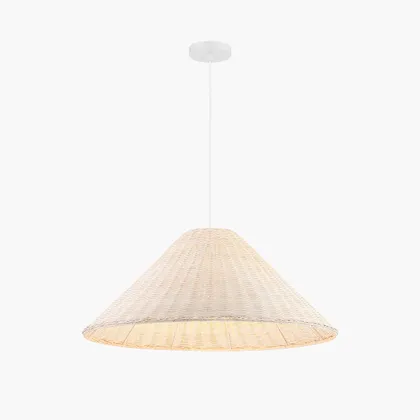 Sonoma Pendant, White, 26.75"