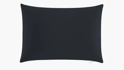 Throw Pillow 14" x 20", Navy Everyday Linen, 14" x 20"