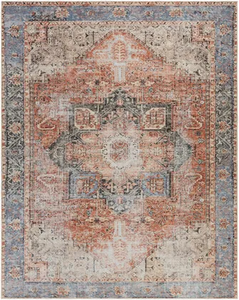 Amelie Beige Indoor 7'10" x 10'2" Machine Woven Rug