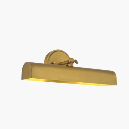 Piedmont Picture Light, Antique Brass