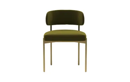 Hollis Metal Framed Upholstered Chair