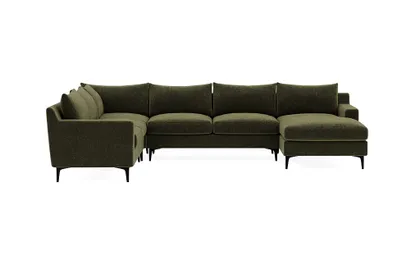 Sloan 4-Piece Corner Sectional Sofa with Right Chaise