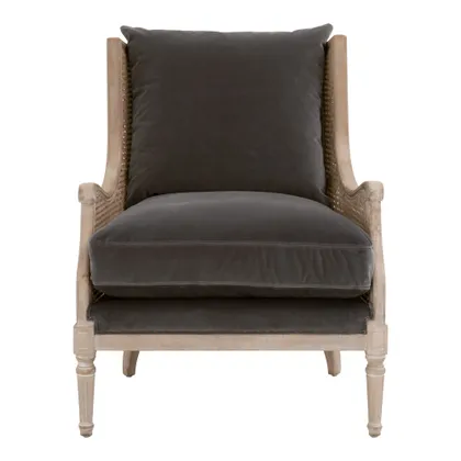 Churchill Club Chair, Dark Dove