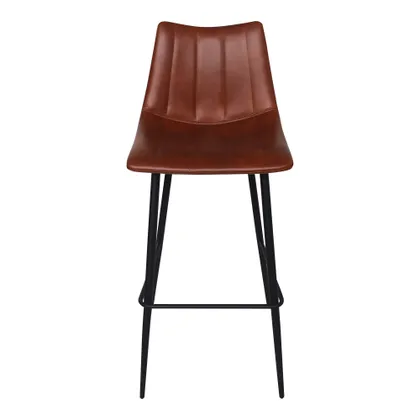 Alibi Bar Stool Brown - Set Of Two