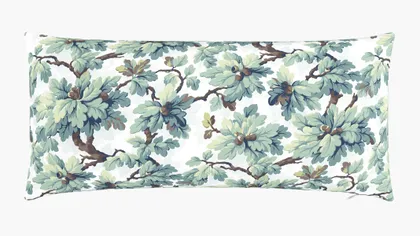 Throw Pillow 14" x 30", Sage Woodland, 14" x 30"