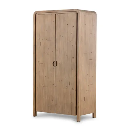 Everson Cabinet - Scrubbed Teak