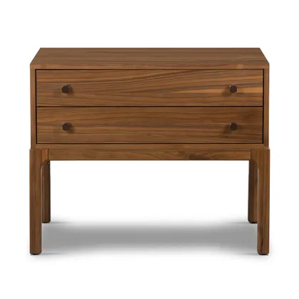 Arturo Nightstand-Natural Walnut