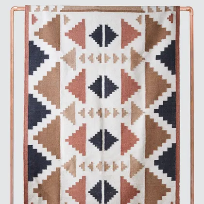 The Citizenry Tejal Handwoven Area Rug | 10' x 14' | Sunset