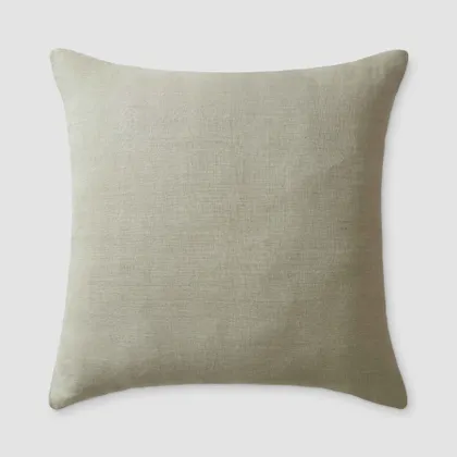 The Citizenry Prisha Linen Pillow | 24" x 24" | Green