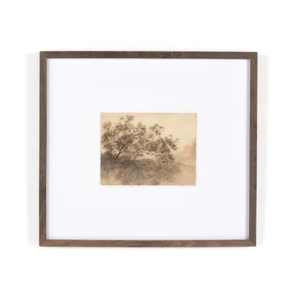 Hillside Haze X by Aileen Fitzgerald - Rustic 1.5 Walnut