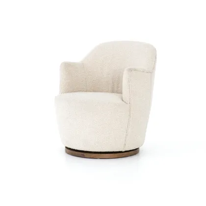 Aurora Swivel Chair-Knoll Natural