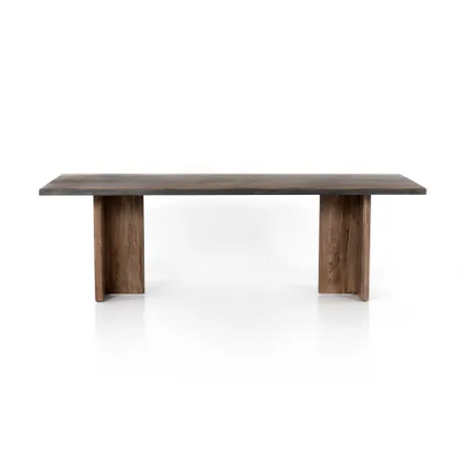 Cross Dining Table-Dark Spalted