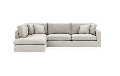 James 3-Seat Left Bumper Sleeper Sectional