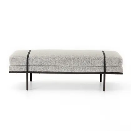 Harris Accent Bench-Knoll Domino