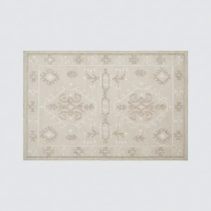 The Citizenry Nehal Handwoven Area Rug | 9' x 12' | Tan