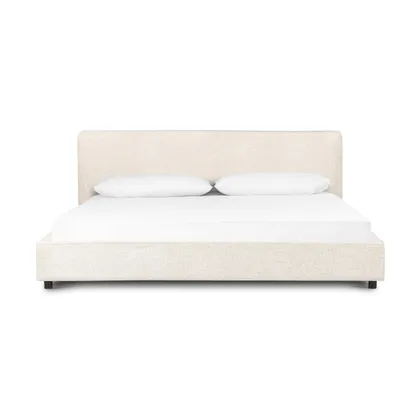 Aidan Bed-Plushtone Linen-King