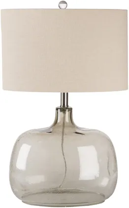 Bentley Gray Translucent 25"H x 16"W x 16"D Accent Table Lamp