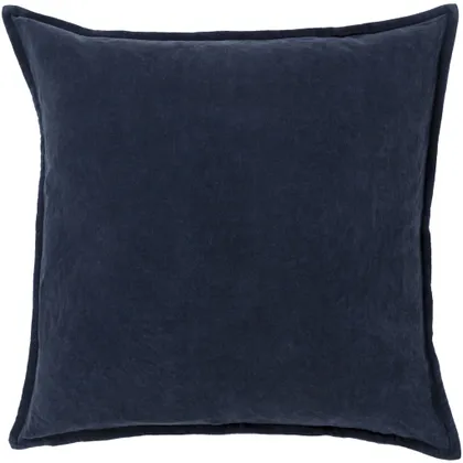 Cotton Velvet CV-009 20"L x 20"W Down Filled Pillow
