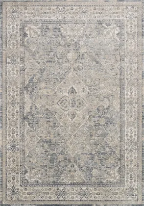 Teagan Rug, Sky & Natural, 9'9" x 13'6"
