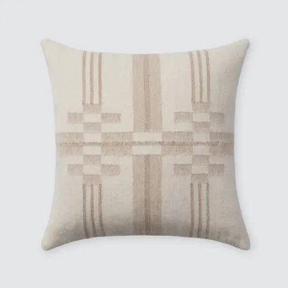 The Citizenry Vera Pillow | 22" x 22" | Ivory