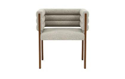 Nora Upholstered Wood Framed Chair
