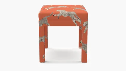 Parsons Ottoman, Henna Cheetah