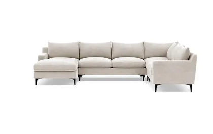 Sloan 4-Piece Corner Sectional Sofa with Left Chaise