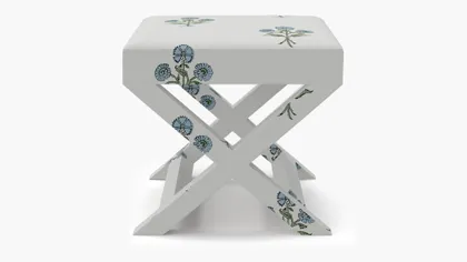 X Bench, Blue Delphine