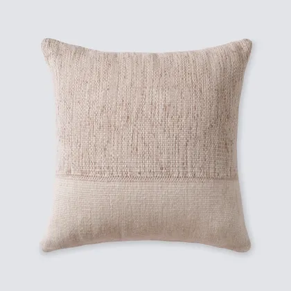 The Citizenry Claro Pillow | 20" x 20" | Camel