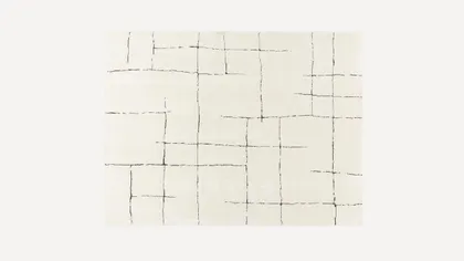 Pratt Rug - White / 8x10