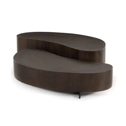 Avett Coffee Table-Smoked Guanacaste