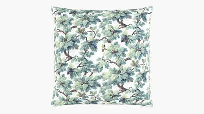Throw Pillow 22", Sage Woodland, 22" x 22"