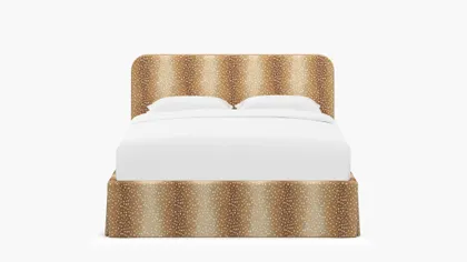 Skirted Platform Bed, Faline, Twin