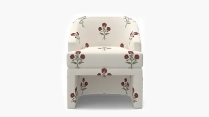 Arco Dining Chair, Red Delphine