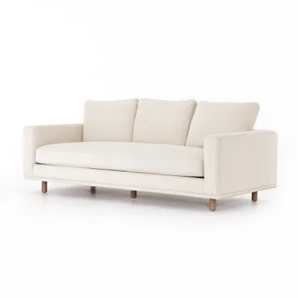 Dom Sofa-87"-Bonnell Ivory