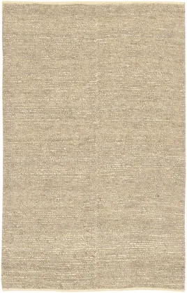 Continental Beige Indoor 5' x 8' Handmade Rug