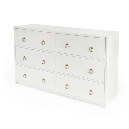 Lark White Dresser