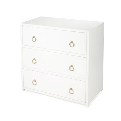 Lark White Dresser