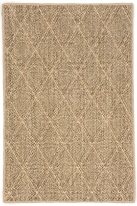 Diamond Natural Woven Sisal Rug