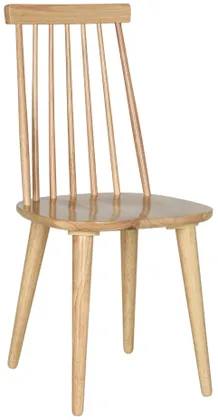 Burris 17''H Spindle Side Chair (Set of 2) - Natural - Safavieh