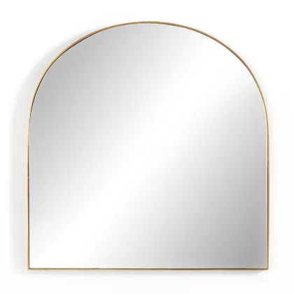 Georgina Wide Mirror-Polished Brass