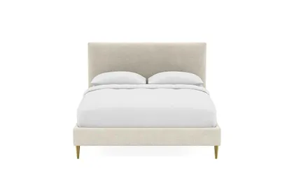 Lowen Upholstered Bed with Tufting Option