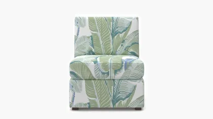 Grande Slipper Chair, Pistachio Martinique®